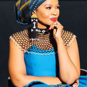 Rectangular beaded headwrap