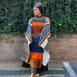 Okuhle 5 pieces ladies xhosa ensemble