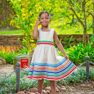 Isimpondo colors girls dress